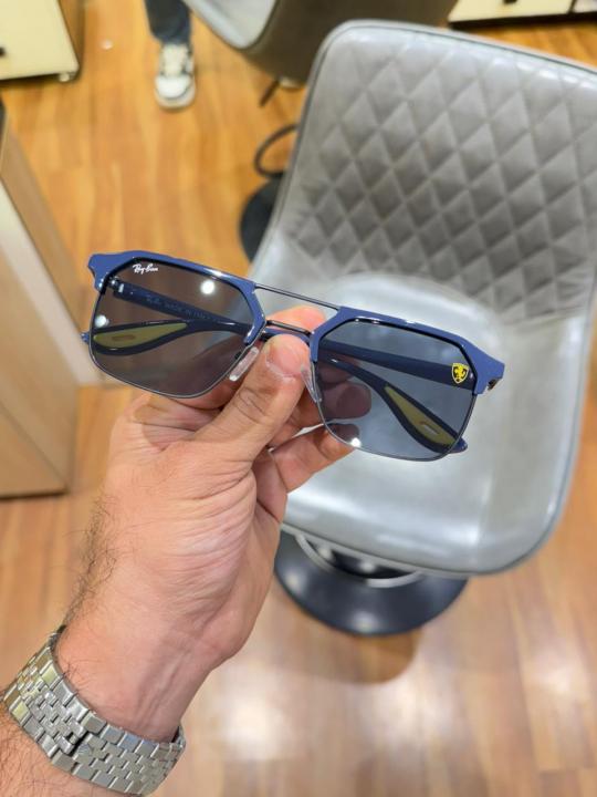 rayban 04 blue yellow