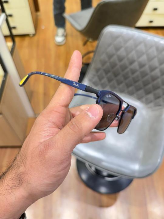 rayban 04 blue yellow